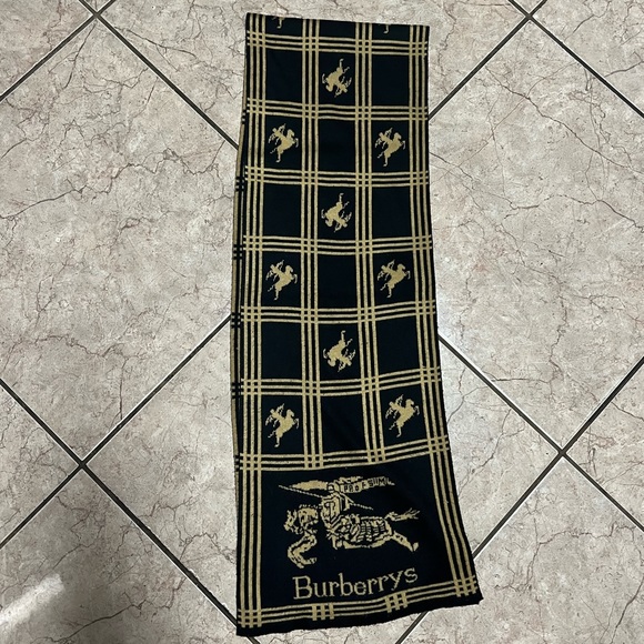 BURBERRY - Prorsum Equestrian Knit Scarf (VINTAGE) - Picture 3 of 6
